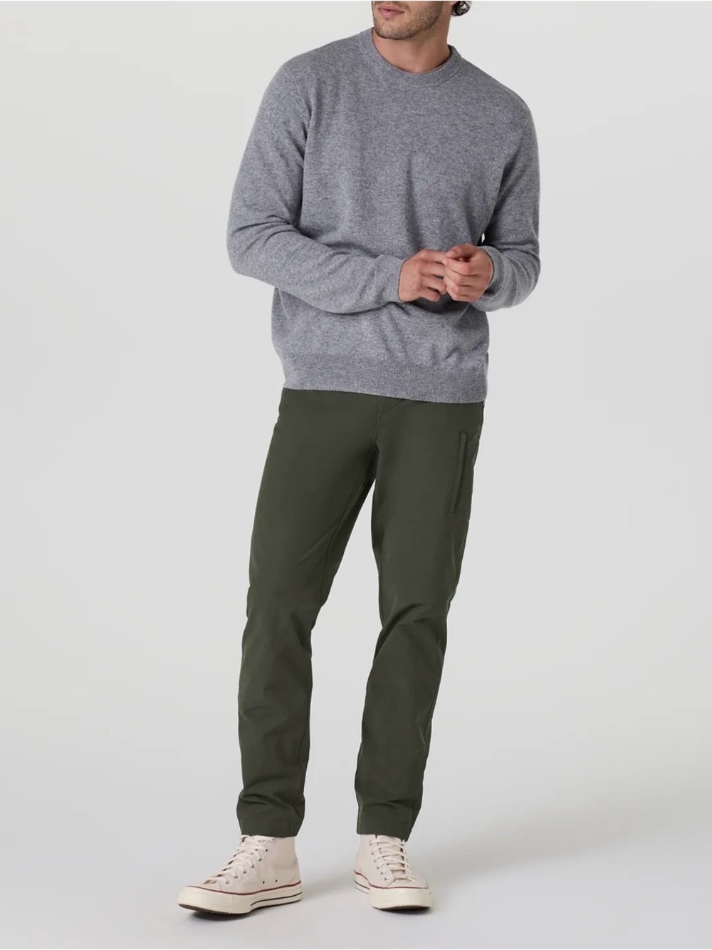 Vuori NEW Men’s Size Large Barren Explorer Pant Classic Fit 30" color kale - Picture 4 of 9